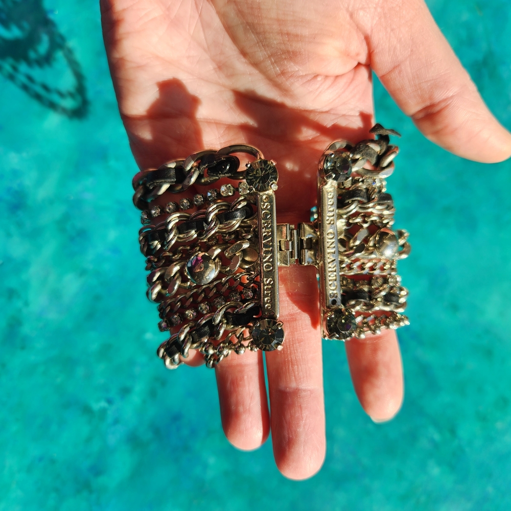 Chic Silver Multi-Strand Bracelet - image 4